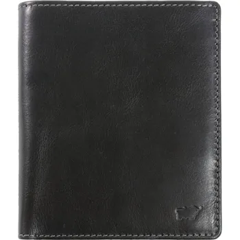 Peněženka Braun Büffel Arezzo North Coin Wallet – Černá kožená peněženka s RFID pro muže