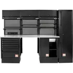 Facom RWS2-8BS Pracovní stůl s úložným systémem, pozinkovaná pracovní deska