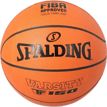 Basketbalový míč SPALDING Míč Spalding Varsity TF-150 5 ORANŽOVÁ|ČERNÁ