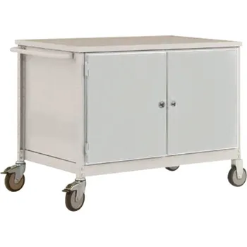 Manuflex TP1034.7035 dílenský vozík Barva: šedobílá (RAL 7035)