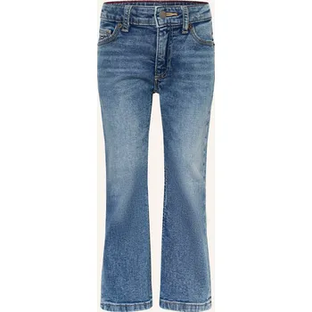 Tommy Hilfiger Dívčí Džíny Flared Fit, modrá, 128