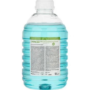Ústní voda Orbis Dental ORBIS ORBI-CHx 0,12% ústní voda bez alkoholu modrá 5000ml profesionálnímu čištění
