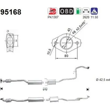 Katalyzátor Katalyzátor AS 95168