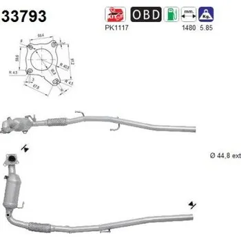 Katalyzátor Katalyzátor AS 33793