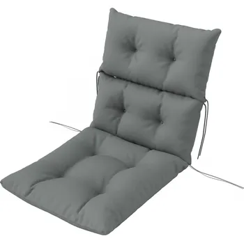 Podsedák Polstrování na židli 115 x 56 x 10 | Světle šedý