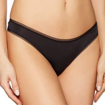 Kalhotky DKNY - Litewear tanga black L DK5001