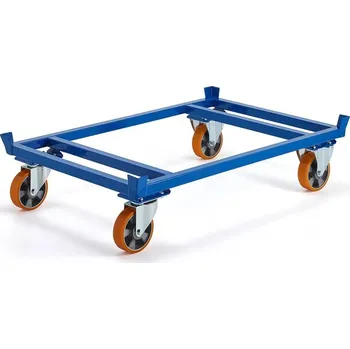 Paletový vozík Vozík na palety FRAME, 500 kg, nízký, 1200x800x265 mm