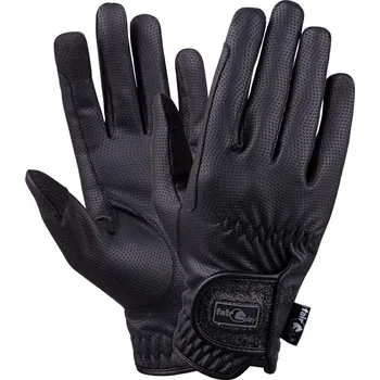 Jezdecké rukavice Fair Play Jezdecké rukavice GLAM Barva: Černá, Velikost: L
