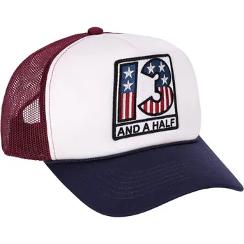 Čepice 13 AND HALF COMPANY 13 1/2 Americana trucker cap blue