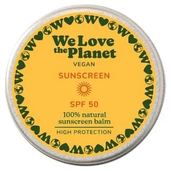 Přípravek na opalování Opalovací krém SPF50 We love the planet 35g