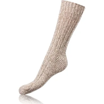 Dámská móda Bellinda Ponožky NORWEGIAN STYLE SOCKS - Zimní unisex ponožky - béžová Bellinda hnědá 3194222
