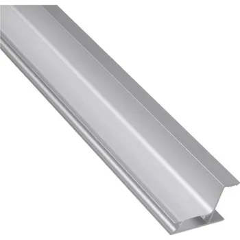 LED lišta IN-LIGHT Naložený hranový LED profil SKYLINE eloxovaný hliník Barva difuzoru: mléčná