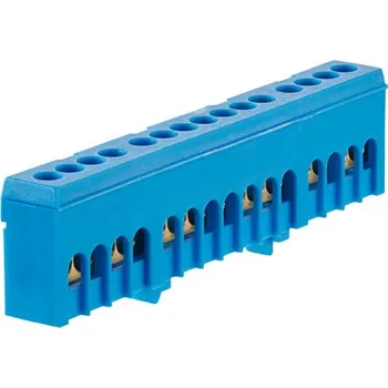 Svorkovnice N15H modrá (15x16mm2) IP20 MOREK MAD1015N15