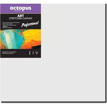 Textilie Malířské plátno OCTOPUS Professional 350 g 40 x 40 cm