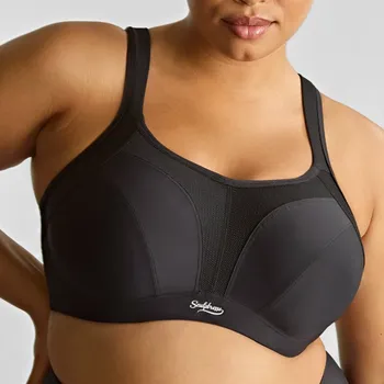 Podprsenka Panache Sport - Panache Sport sportovní podprsenka nevyztužená black 40E 9441