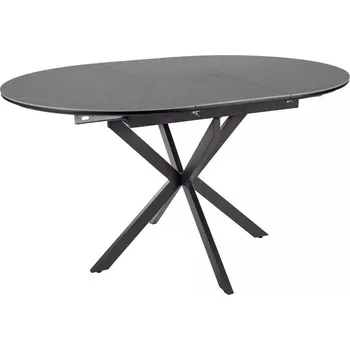 Jídelní stůl Jídelní stůl Maxwell II 100 x 100 cm, šedá / černá