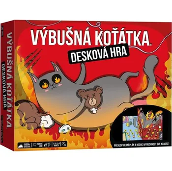 Asmodee Výbušná koťátka: Desková hra