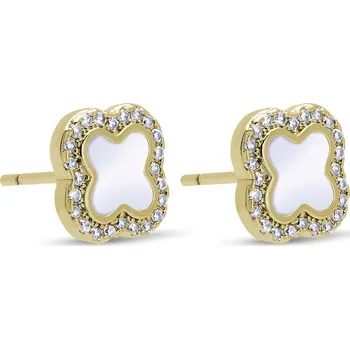 Náušnice Náušnice bílé se zirkony 3672