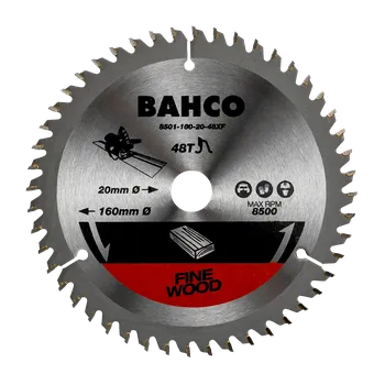 Pilový kotouč A_Bahco Pilový kotouč, 160 mm, 48 zubů, vnitřní O 20 mm, na dřevo, pro ponorné pily