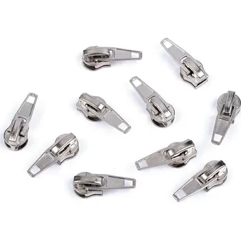 Zip Jezdec ke spirálovým zipům No 5 typu POL nikl 100 ks