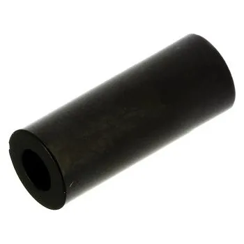 Elektronická součástka Distanční sloupek průměr díry 3.6mm, délka 9mm - černý, polystyrol (do 70°C)