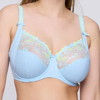 Podprsenka Primadonna - Deauville podprsenka vysoká nevyztužená milky blue 85E 0161810