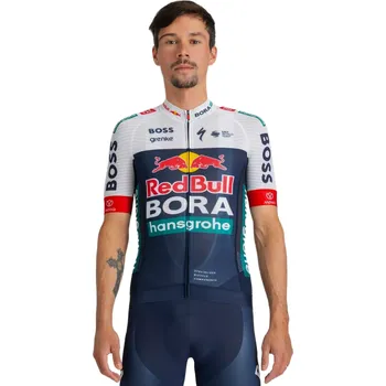 cyklistický dres Cyklistický dres Specialized Red Bull - BORA - hansgrohe Replica SS Velikost: M