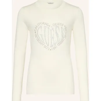 Dámský svetr Guess Dívčí Svetr S Ozdobnými Kamínky, režná, 140