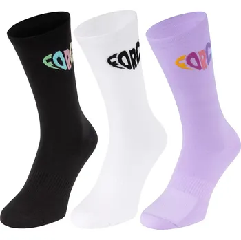 Pánské termo ponožky FORCE Ponožky Force In Heart, dlouhé velikost S - M barva bílá