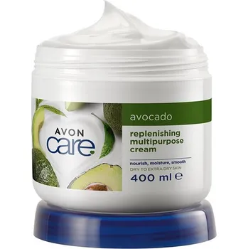 Tělový krém AVON Care hydratační krém na obličej, ruce a tělo s avokádovým olejem 400 ml