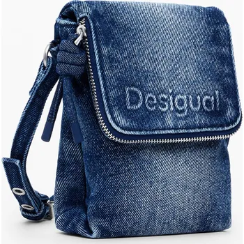 Peněženka Dámská peněženka DESIGUAL 25SAYD03 5053 MONE HALF LOGO DENIM VENECIA 3.0 PHONE Velikost: U