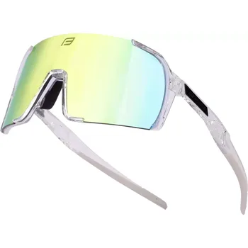 Sluneční brýle FORCE Brýle Force Glare, transparentní, žluté zcadlové sklo