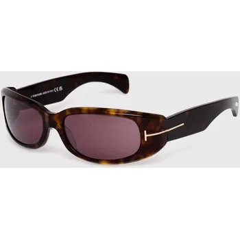 Sluneční brýle Sluneční brýle Tom Ford dámské, hnědá barva, FT1064_5952S FT1064.5952S 88X, vel. 59