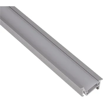 LED lišta IN-LIGHT Zapuštěný LED profil ZENOLINE eloxovaný hliník