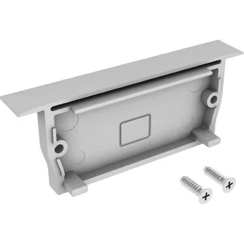 Příslušenství pro LED osvětlení IN-LIGHT Koncovka profilu FOBOS XL šedá