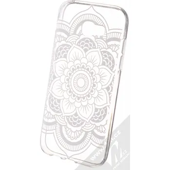 Pouzdro na mobilní telefon 1Mcz Trendy Mandala TPU ochranný kryt pro Samsung Galaxy A5 2017, průhledný