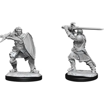 Figurka D&amp;D - Human Male Paladin - Unpainted (Dungeons &amp; Dragons: Nolzur's Marvelous Miniatures)