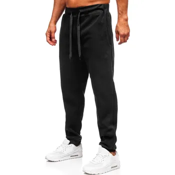 Černé pánské silné jogger tepláky Bolf MS002 - L