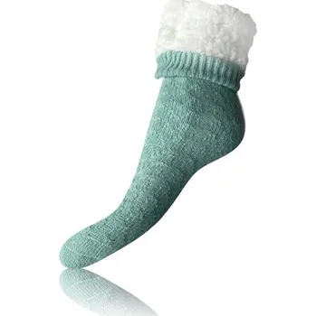 Dámské ponožky Fialové dámské extrémně teplé ponožky BELLINDA Extra Warm Bellinda růžová 2000640