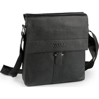 Pánská aktovka Pánská taška crossbody 24x26 cm - 2 černá