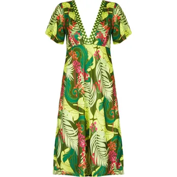 Dámské šaty Antigel - La venus nature šaty vert tropic L ESB1568