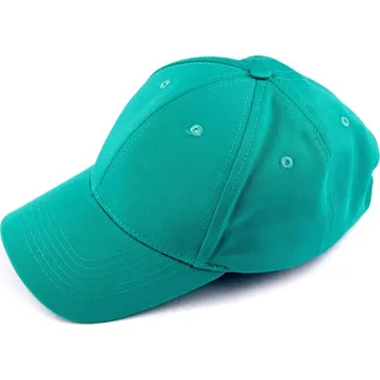 Kšiltovka Bavlněná kšiltovka unisex vhodná k dozdobení - zelenomodrá tm.