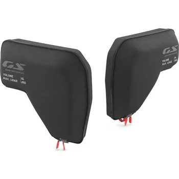 Zavazadlo na motocykl BMW Sada tašek na kryt chladiče, černá, 2 x 4 l R1300GS Adventure