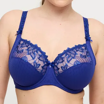 Podprsenka Primadonna - Deauville podprsenka vysoká nevyztužená iconic blue 90C 0161810