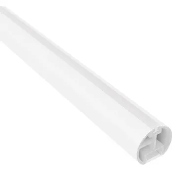 LED lišta IN-LIGHT Šatní tyč kulatá pro LED pásek včetně těsnění - bílá