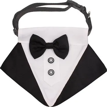 Obleček pro psa Merco Formal motýlek pro psy černá velikost oblečení S