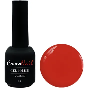 Přípravek na nehty COSMONAIL gel lak Classic 087 Warm Red, 8 ml