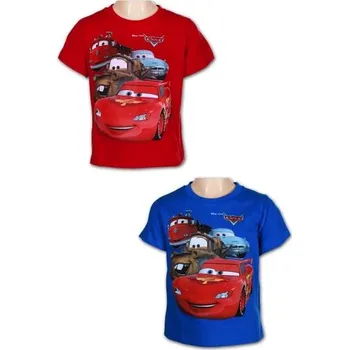 Chlapecké tričko SETINO Chlapecké triko - Auta 961-738, modrá Barva: Modrá, Velikost: 128