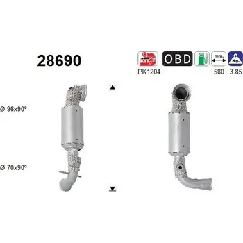 Katalyzátor Katalyzátor AS 28690