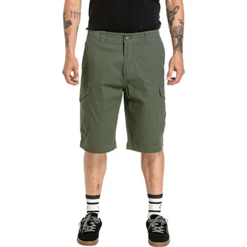 Pánské kraťasy Meatfly Icon 2.0, Bronze Green KALHOTY VELIKOST: 32, VARIANTA: ZELENÁ